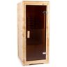 Global Relax Sauna Dharani S1 (Madeira - 75x82,5x170 cm)