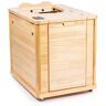 Global Relax Sauna Dharani S0 (Madeira - 62x83x76 cm)