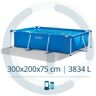 Intex Piscina METAL FRAME 28275FS (300X200X75cm - 3834 Litros) - Com Bomba