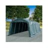 Vidaxl Tenda para gado removível PVC 550 g/m² 3,3x8 m verde escuro