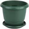 Cofan Vaso Verde Gardenia com Prato U (25 x 20.5 cm)