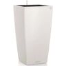 Lechuza Vaso Cubico Color 40 ALL-IN-ONE branco 13150