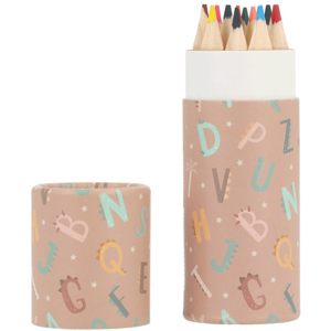Tutete Tubo 12 Lápis de Cor Letras Tutete Tubo 12 Lápis de Cor Letras