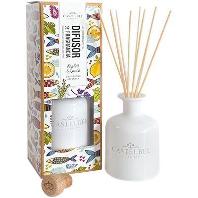 Difusor de Aroma Sardinha Castelbel - 250ml - Aromas de Casa Difusor de Aroma Sardinha Castelbel - 250ml - Aromas de Casa