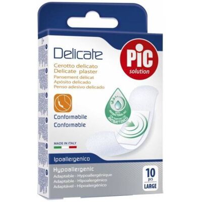 Pic Solution Delicate Grandes Curativos Antibacterianos - Curativos médicos Pic Solution Delicate Grandes Curativos Antibacterianos - Curativos médicos
