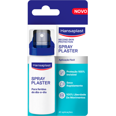 Hansaplast Second Skin Protection Penso em Spray 40ml Película Protetora Transparente Hansaplast Second Skin Protection Penso em Spray 40ml Película Protetora Transparente