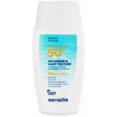 Sensilis Fluido Aquático SPF50+ Anti-envelhecimento & Textura Leve - Protetor Solar Sensilis Fluido Aquático SPF50+ Anti-envelhecimento & Textura Leve - Protetor Solar