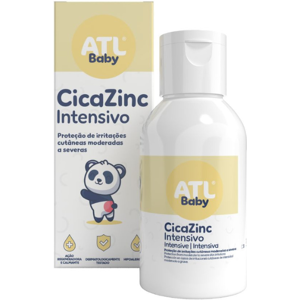 ATL CicaZinc Intensivo 150g Proteção 50% Zinco para Assaduras ATL CicaZinc Intensivo 150g Proteção 50% Zinco para Assaduras