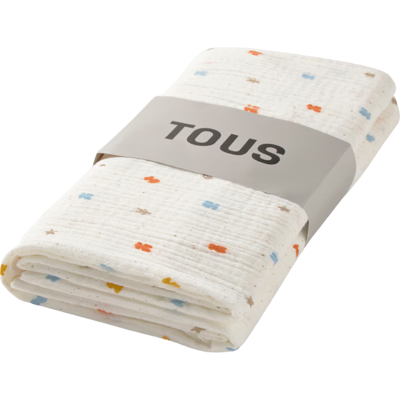 Tous Baby Musselina Bebé de Algodão Ursos Multicor 98x118cm Tous Baby Musselina Bebé de Algodão Ursos Multicor 98x118cm