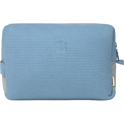 Tous Baby Nécessaire Azul com Urso Bordado 26x12x17cm Tous Baby Nécessaire Azul com Urso Bordado 26x12x17cm