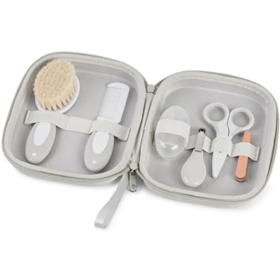 Saro Necessaire de Higiene para Bebé Cinza Kit 6 Peças Saro Necessaire de Higiene para Bebé Cinza Kit 6 Peças