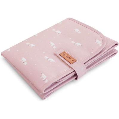 Saro Trocador Portátil Compacto Urso Rosa Saro Trocador Portátil Compacto Urso Rosa