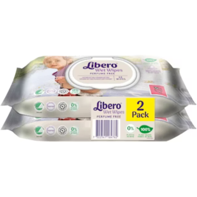 Libero Duo 128 Lenços Umedecidos - Lenços umedecidos Libero Duo 128 Lenços Umedecidos - Lenços umedecidos