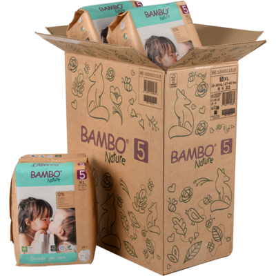 Fraldas ecológicas Bambo Nature T5 12-18kg - Fraldas Fraldas ecológicas Bambo Nature T5 12-18kg - Fraldas