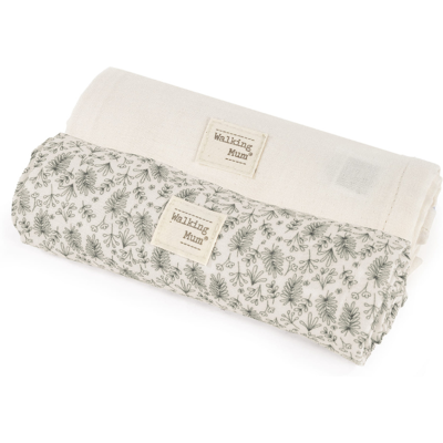 Walking Mum Pack 2 Musselinas Gala Mint 70x70cm Walking Mum Pack 2 Musselinas Gala Mint 70x70cm