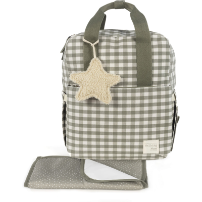 Walking Mum Mochila Maternidade Caetana Stone Muda fraldas incluído Walking Mum Mochila Maternidade Caetana Stone Muda fraldas incluído