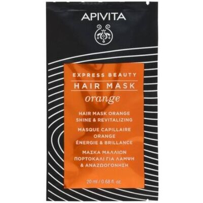 Apivita Máscara Capilar Brilho & Vitalidade de Laranja 20ml Apivita Máscara Capilar Brilho & Vitalidade de Laranja 20ml