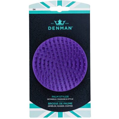 Denman D6 Palm Styler Escova Cabelo Molhado Rosa Denman D6 Palm Styler Escova Cabelo Molhado Rosa