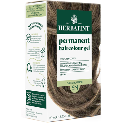 Herbatint 6N Louro Escuro Reflexos Dourados Coloração Sem Amoníaco Herbatint 6N Louro Escuro Reflexos Dourados Coloração Sem Amoníaco