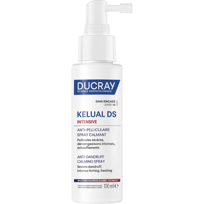 Ducray Kelual DS Intensive Spray 100ml Anticaspa e Antiprurido Couro Cabeludo Alívio Imediato Ducray Kelual DS Intensive Spray 100ml Anticaspa e Antiprurido Couro Cabeludo Alívio Imediato
