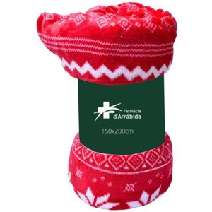 Farmácia d'Arrábida Manta Polar Vermelha e Branca 1,5x2 Metros Natal Presente Amigo Secreto Farmácia d'Arrábida Manta Polar Vermelha e Branca 1,5x2 Metros Natal Presente Amigo Secreto