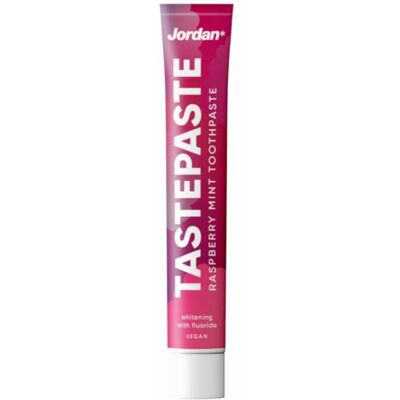 Jordan Tastepaste Framboesa Menta - Pasta de Dentes 50 ml Jordan Tastepaste Framboesa Menta - Pasta de Dentes 50 ml