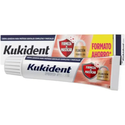 Creme fixador Kukident Pro Plus para próteses dentárias - Creme fixador Creme fixador Kukident Pro Plus para próteses dentárias - Creme fixador