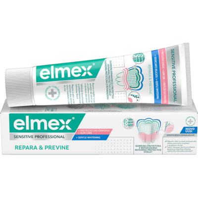 Elmex Sensitive Professional Repara & Previne Pasta Dentífrica 75ml Sensibilidade Dentária Elmex Sensitive Professional Repara & Previne Pasta Dentífrica 75ml Sensibilidade Dentária