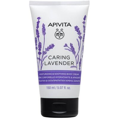 Creme para o corpo de lavanda Apivita - Pele sensível - 150ml Creme para o corpo de lavanda Apivita - Pele sensível - 150ml