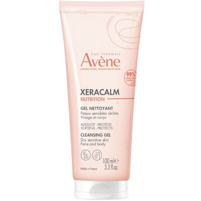 Avène Xeracalm Nutri Gel 100ml - Gel de limpeza para pele sensível Avène Xeracalm Nutri Gel 100ml - Gel de limpeza para pele sensível