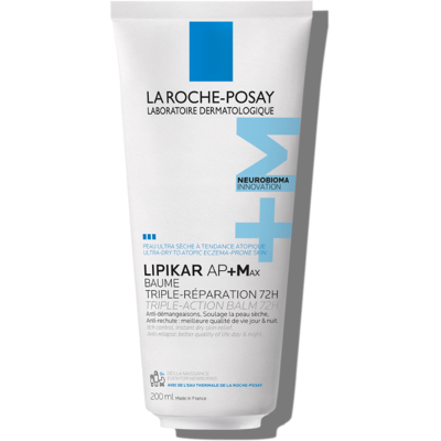 La Roche Lipikar Baume AP+Max 200ml Bálsamo Pele Muito Seca ou Atópica Controlo Prurido 24h La Roche Lipikar Baume AP+Max 200ml Bálsamo Pele Muito Seca ou Atópica Controlo Prurido 24h