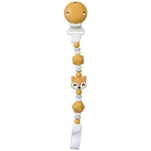 Saro Porta Chupeta Foxy Amarelo +0M Saro Porta Chupeta Foxy Amarelo +0M