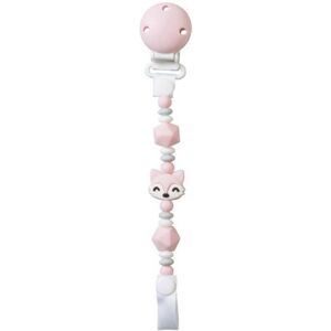 Saro Porta Chupeta Foxy Rosa - Porta-chupeta Saro Porta Chupeta Foxy Rosa - Porta-chupeta