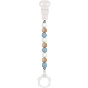 Nattou Corrente Chupeta Silicone Azul, Branca e Bege Nattou Corrente Chupeta Silicone Azul, Branca e Bege