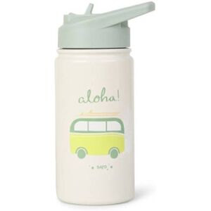 Saro Garrafa Térmica com Palha Creme Aloha 350ml Saro Garrafa Térmica com Palha Creme Aloha 350ml