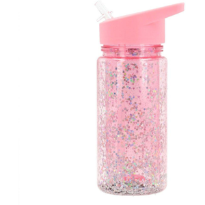 Tutete Garrafa Palhinha Plástico Glitter Stars Gloss Tutete Garrafa Palhinha Plástico Glitter Stars Gloss