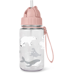 Saro Garrafa com Palhinha Rosa Artic Sem BPA Saro Garrafa com Palhinha Rosa Artic Sem BPA