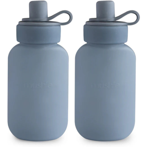 Conjunto de garrafas de comida para bebê Mushie - Sem BPA, 150ml Conjunto de garrafas de comida para bebê Mushie - Sem BPA, 150ml