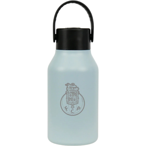 Runbott Garrafa Térmica Mii 350ml Oficial FC Porto Tampa Desportiva com Palhinha Mantém Frio 24h Runbott Garrafa Térmica Mii 350ml Oficial FC Porto Tampa Desportiva com Palhinha Mantém Frio 24h