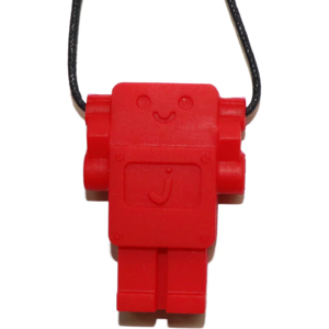 Jellystone Designs - Robot - Vermelho - Silicone - Anel de dentição Jellystone Designs - Robot - Vermelho - Silicone - Anel de dentição