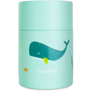 Miniland Whaley Food Thermy Termo Comida Bebé 600ml Isolamento 12h Serve Diretamente Miniland Whaley Food Thermy Termo Comida Bebé 600ml Isolamento 12h Serve Diretamente