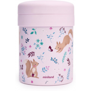 Miniland Squirrel Termo para Comida Bebé 500ml 2 Recipientes Aquecimento Direto Miniland Squirrel Termo para Comida Bebé 500ml 2 Recipientes Aquecimento Direto