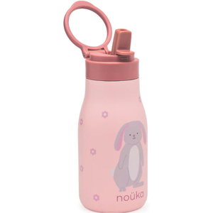 Noüka Garrafa Térmica Infantil Lucie Pip The Rabbit 300ml Com palhinha mantém bebidas frias até 24h Noüka Garrafa Térmica Infantil Lucie Pip The Rabbit 300ml Com palhinha mantém bebidas frias até 24h