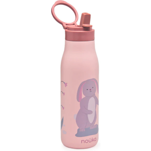 Noüka Garrafa Térmica Infantil Daisy Dip The Rabbit 475ml Mantém bebidas frias até 24h Noüka Garrafa Térmica Infantil Daisy Dip The Rabbit 475ml Mantém bebidas frias até 24h