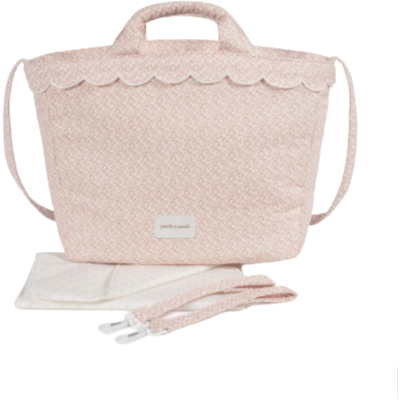 Pasito a Pasito Bolsa Carrinho Mala Maternidade Maison Tender Flores Rosa Pasito a Pasito Bolsa Carrinho Mala Maternidade Maison Tender Flores Rosa