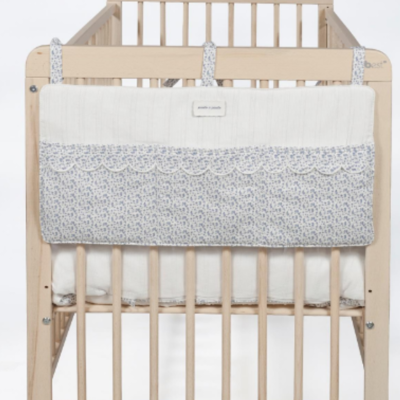 Pasito a Pasito Organizador de Berço Maison Tender Coelhos Azul Pasito a Pasito Organizador de Berço Maison Tender Coelhos Azul