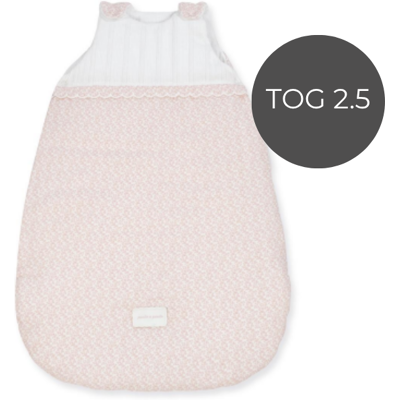 Pasito a Pasito Saco-Cama Bebé TOG 2.5 Maison Tender Flores Rosa 1-4M - Ideal para os meses mais frios Pasito a Pasito Saco-Cama Bebé TOG 2.5 Maison Tender Flores Rosa 1-4M - Ideal para os meses mais frios
