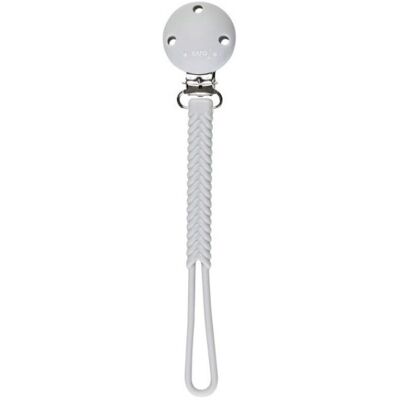 Saro Laço de Silicone para Chupeta - Cinza Saro Laço de Silicone para Chupeta - Cinza