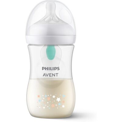 Philips Avent Natural Response AirFree 3-6M Biberão Estrelas 260ml Anti-Cólicas Philips Avent Natural Response AirFree 3-6M Biberão Estrelas 260ml Anti-Cólicas