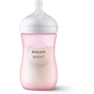 Philips Avent Natural Response Biberão Rosa +1M 260ml Philips Avent Natural Response Biberão Rosa +1M 260ml
